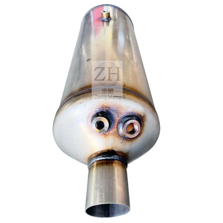 FUSO 4P10 EURO6 MUFFLER ASSY SCR 排氣管過濾氣總成