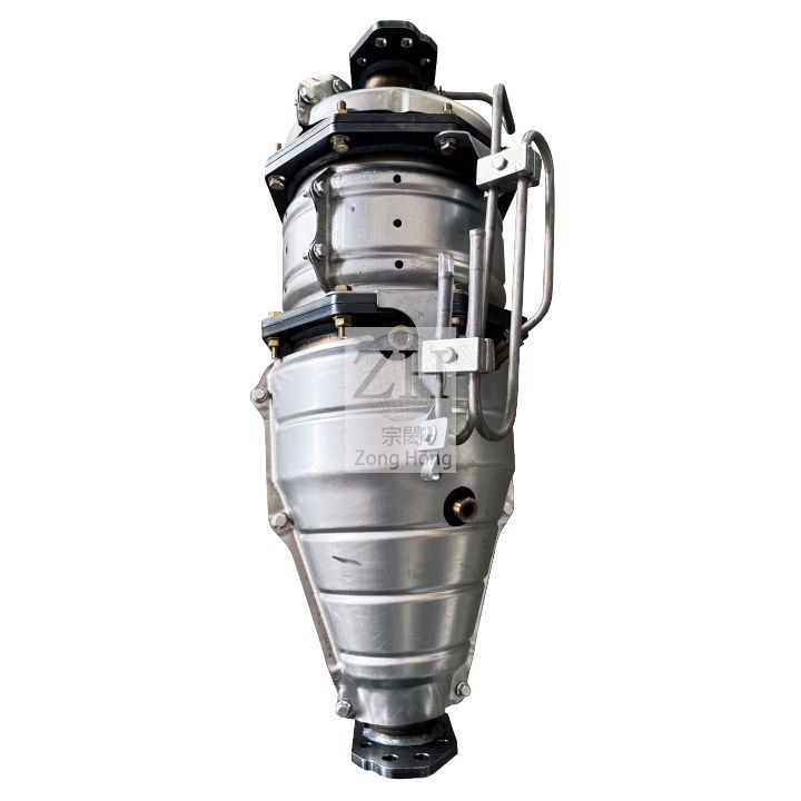 ISUZU EURO4/5 4JJ1 Catalytic Converter Scrap DOC+DPF排氣管總成