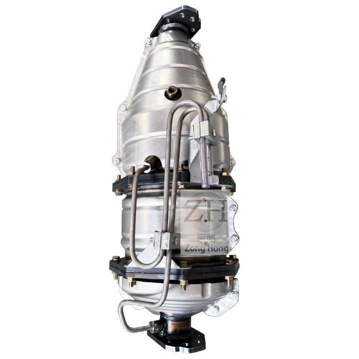 ISUZU EURO4/5 4JJ1 Catalytic Converter Scrap DOC+DPF排氣管總成