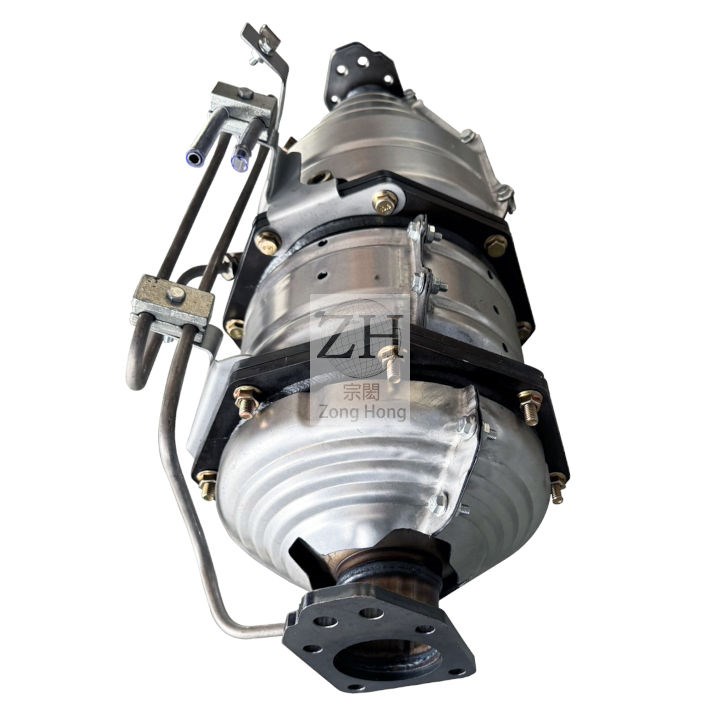 ISUZU EURO4/5 4JJ1 Catalytic Converter Scrap DOC+DPF排氣管總成