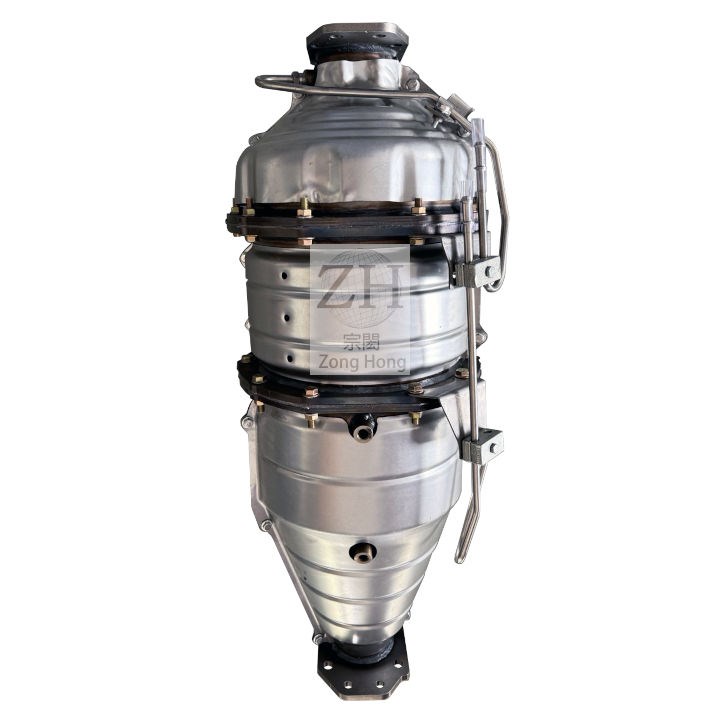 ISUZU EURO4/5 4HK1/6HK1  Catalytic Converter Scrap  DOC+DPF 排氣管總成