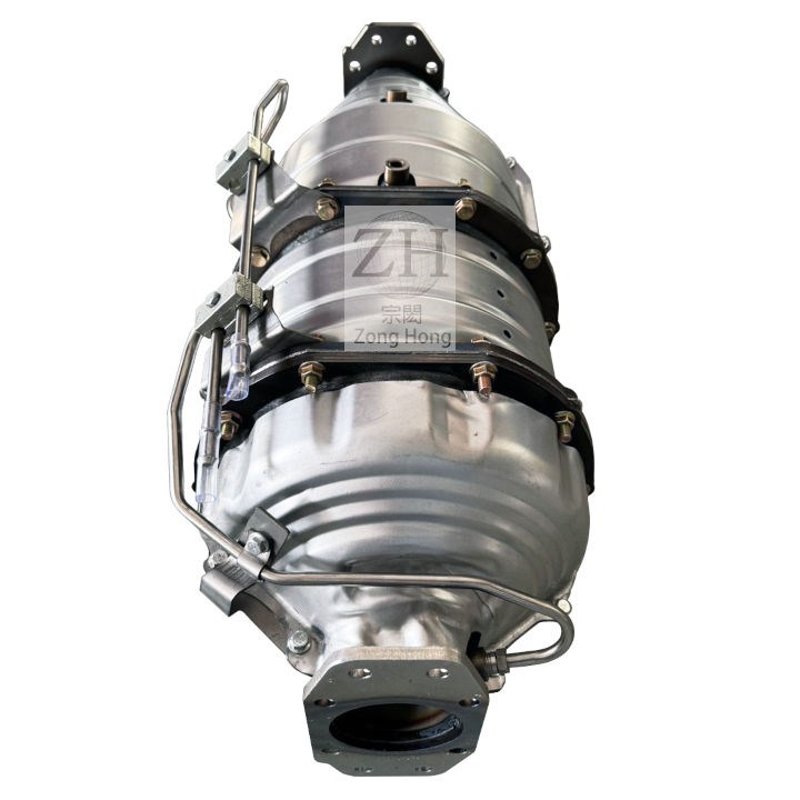 ISUZU EURO4/5 4HK1/6HK1  Catalytic Converter Scrap  DOC+DPF 排氣管總成