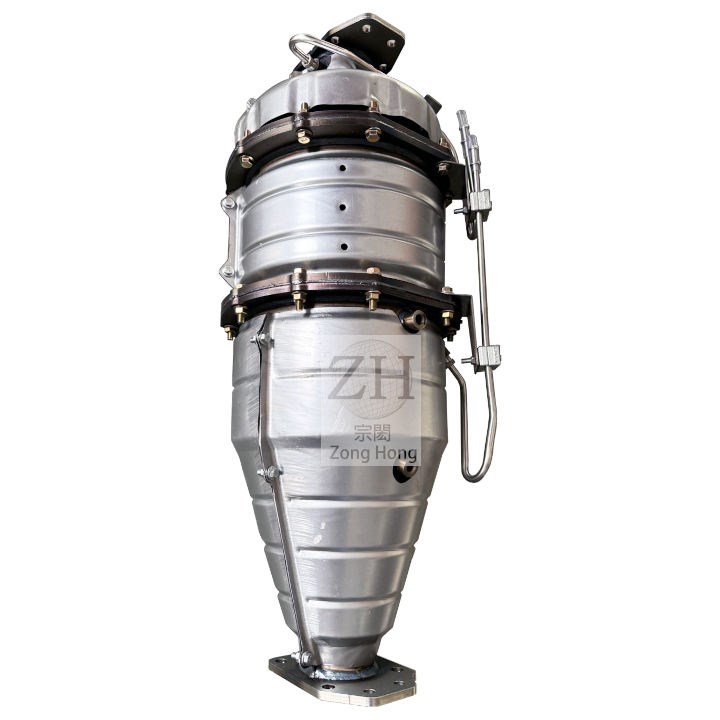 ISUZU EURO4/5 4HK1/6HK1  Catalytic Converter Scrap  DOC+DPF 排氣管總成